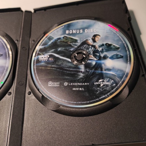Jurassic World double DVD like new, Greek edition with subtitles