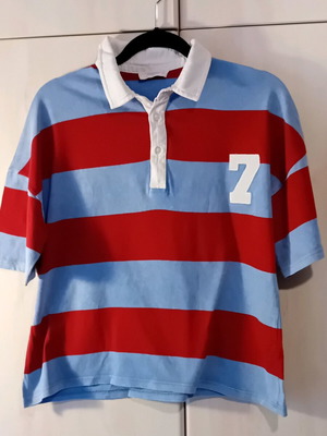 Oversize polo kids' shirt Mango for 12-year-old boy like new