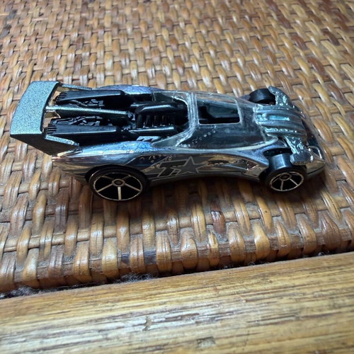 2007 Flathead Fury Hot Wheels HW Chrome Diecast Car used