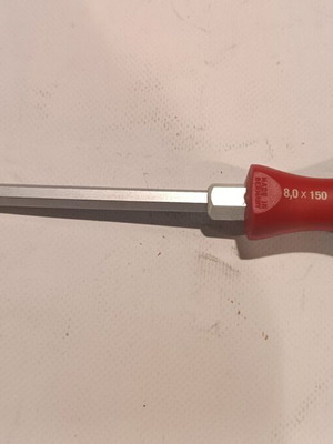 Wiha SoftFinish 530 Slotted Impact Screwdriver 8.0x150 new