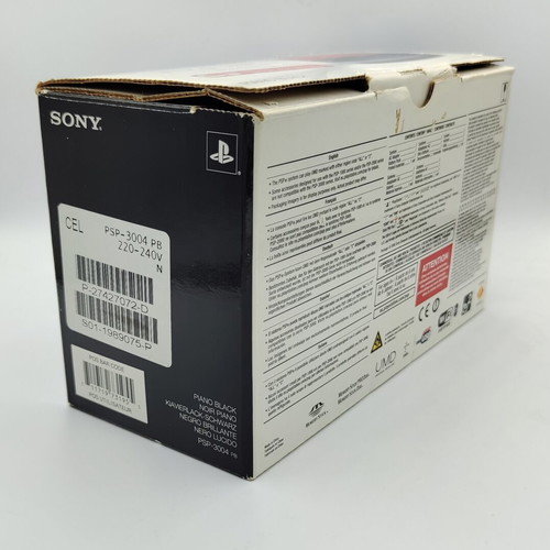 Sony PSP Piano Black 3004 κουτί μεταχειρισμένο
