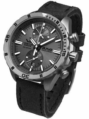 Vostok Almaz Titanium watch like new, men's chronograph