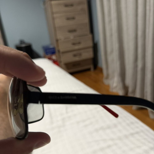 Dolce & Gabbana sunglasses used, black with scratches