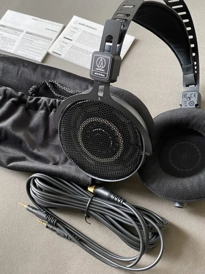 Audio-Technica ATH-R70xA headphones like new, gaming audiophile