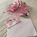 3D greeting card new with envelope