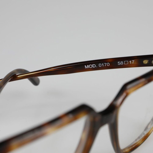 Valtottica Vintage 80s Eyeglasses new, brown tortoise large