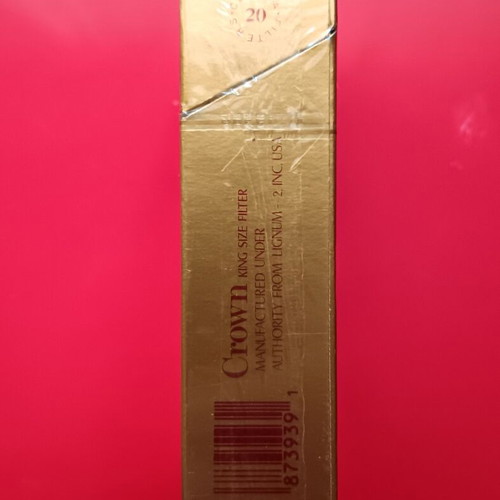 Crown sealed collectible cigarette pack new