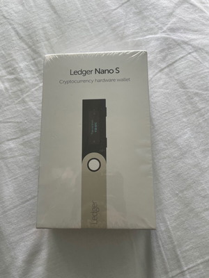 Ledger Nano S καινούργιο crypto wallet με ζελατίνα
