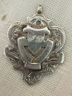 Silver 925 commemorative pendant like new Nomination
