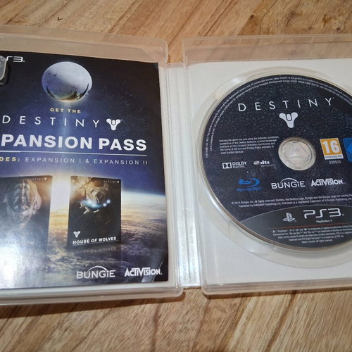 Destiny PS3 game like new
