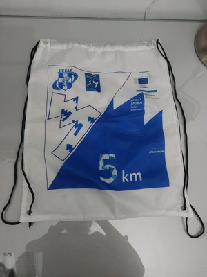 Marathon towel with bag new