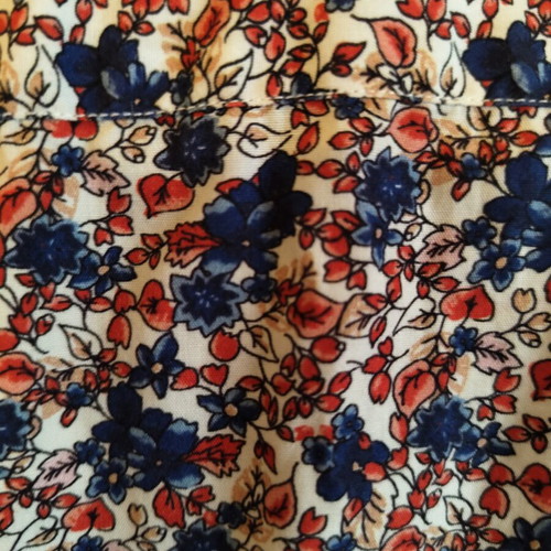 Tailor fit shirt like new, blue multicolor, size L