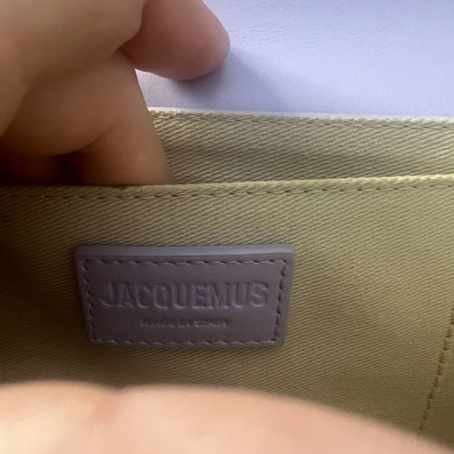 Jacquemus shoulder bag purple like new