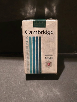 Cambridge Menthol Lights Kings pack new,… - € 28,00