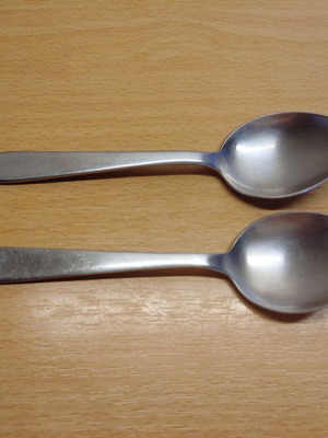 UTA spoons vintage, used, set of 2 pieces