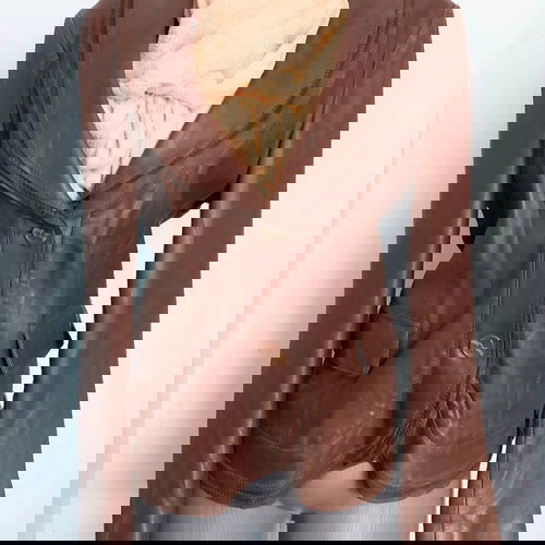 Δερμάτινο γυναικείο μπουφάν Arma από αρνίσιο δέρμα σαν καινούργιο