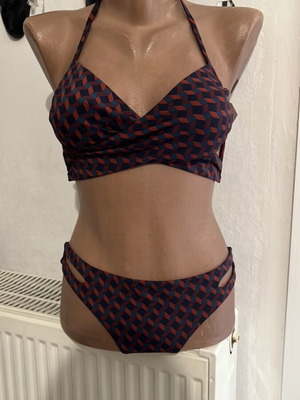 Swimsuit like new, colorful, size S