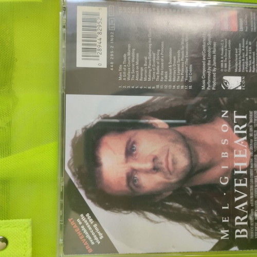 Braveheart Mel Gibson Soundtrack CD used, classical