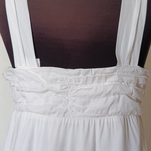 Flavio Castellani short summer dress Large like new, white