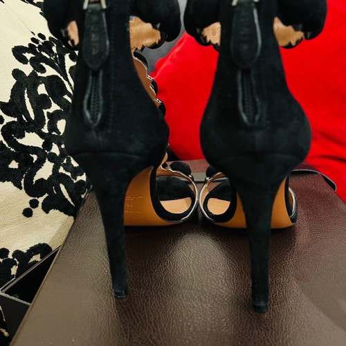 Alaia sandals used, size 36, black, like new worn twice