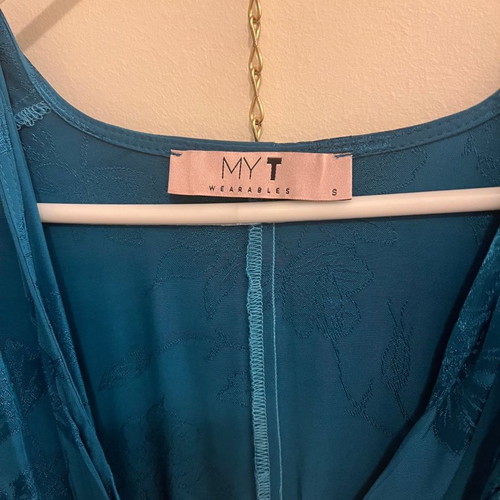 MY T dress new, petrol color, size S