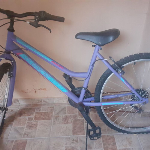 Bicycle with car transport rack like new