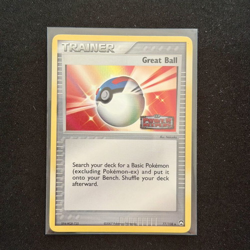 Great Ball 77/108 Power Keepers card like new