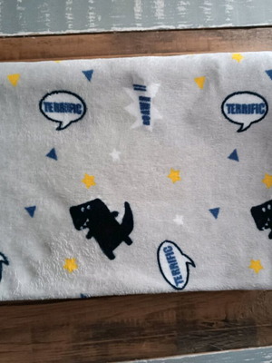 Baby boy blanket like new, warm and lightweight, size 110x80