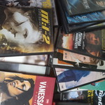 DVD used, pack of 200, various movie genres