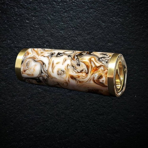 Craven Beige χειροποίητο μηχανικό vape mod 21700