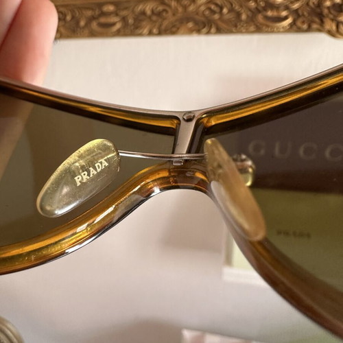 Prada vintage unisex sunglasses, brown