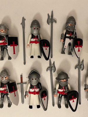 Playmobil 11 Σταυροφόροι σαν καινούργιο, custom φιγούρες