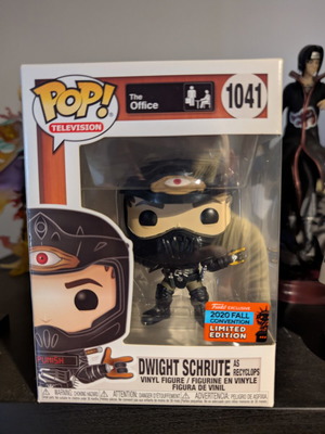 Dwight Schrute as Recyclops Funko Pop 1041, The Office