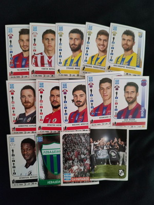 Αυτοκόλλητα Panini Super League 2014 2015