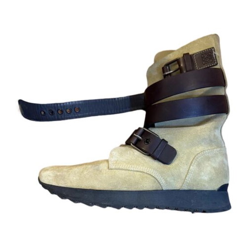 Loewe boots beige and brown, size 41