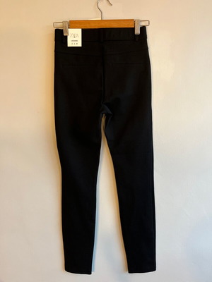 ZARA Legging S нов дамски черен панталон