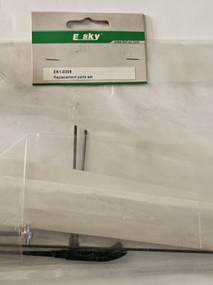 E-Sky EK1-0309 Replacement Parts Set like new for RC Helicopter
