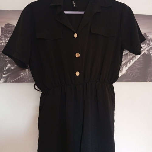 Jumpsuit new, size medium-large, black