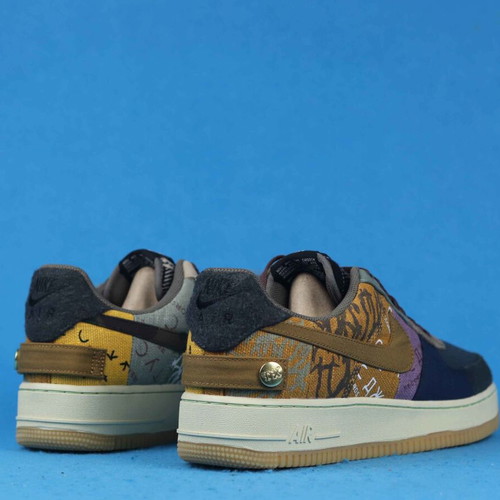 Nike Air Force 1 Low Multi Color Patchwork new handmade sneakers