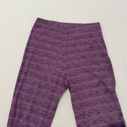 H&M trousers leggings purple and black size M like new