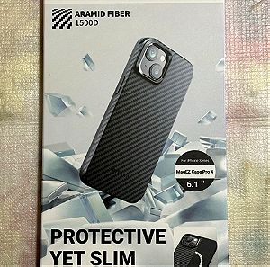Πωλείται  PITAKA Magez case pro4 για iPhone 15 6.1 ARAMID FIBER 1500D