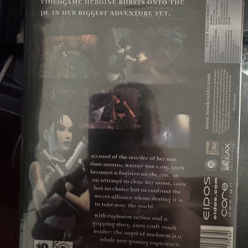 Lara Croft Tomb Raider The Angel of Darkness PC game