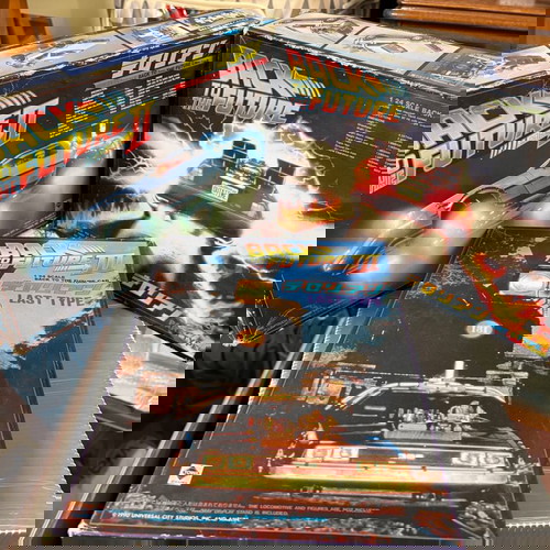 Back to the Future plastic models used, 1/24 scale set by Aoshima