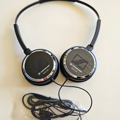 Sennheiser HP 02-100 Stereo Headphones new, wired with 3.5mm jack