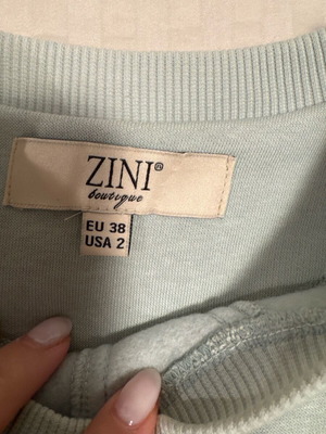 Zini sweatshirt like new, turquoise mint color
