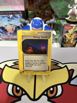 Energy Search Pokemon Expedition E Reader Series vintage card used