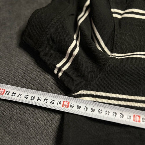 Timberland men's striped black short-sleeve polo like new