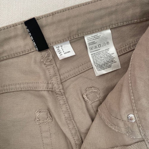 Zara White Cargo Jeans and H and M Jeans Like New