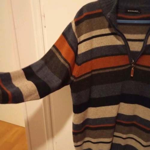 Thin sweater like new, multicolored, size L
