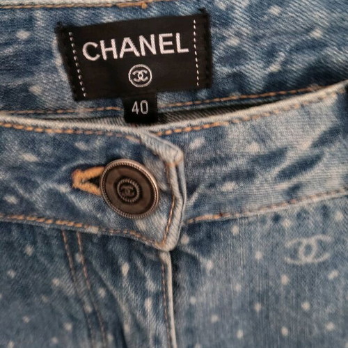 Chanel jeans new vintage blue, authentic